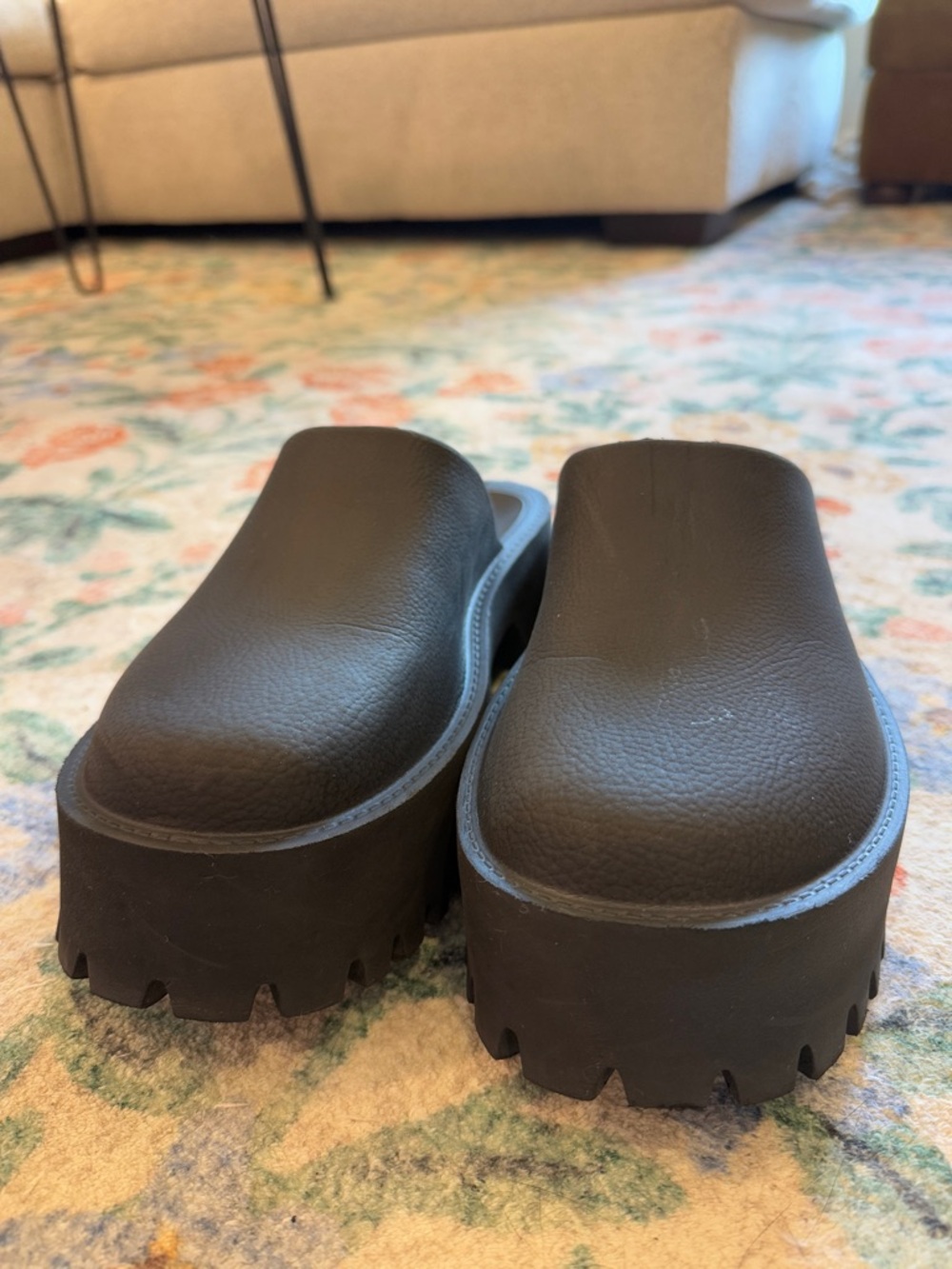 Jeffrey Campbell Chunky Platform Slip-On Clogs